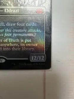 MTG English Kozilek, Butcher of Truth (Borderless) NM Foil Double Masters 2022 - Image 3