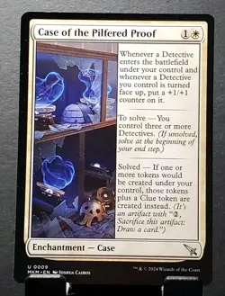 MTG #9 CASE OF THE PILFERED PROOF Uncommon Murders At Karlov Manor ⚔NM/MT - Image 1