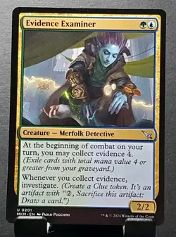 MTG 0201 EVIDENCE EXAMINER Uncommon Murders At Karlov Manor ⚔NM/MT - Image 1