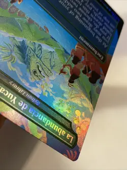 MTG La abundancia de Yucahu - Sylvan Library (Rainbow Foil) Secret Lair 2058 NM - Image 5