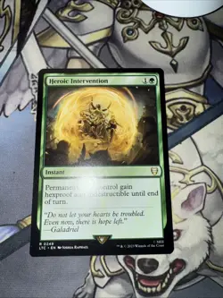 Heroic Intervention 0249 Commander: Lord of the Rings LTC MTG NM - Image 1