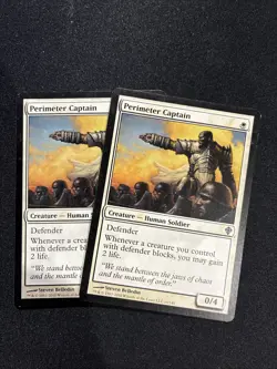 MTG - Perimeter Captain - Worldwake X2 - Image 1