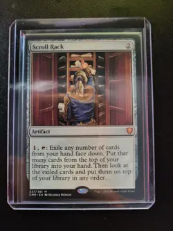 MTG Magic the Gathering NM Scroll Rack 337 Commander Legends - Image 1