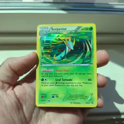 Serperior BW20 Black & White Black Star Promo Holo Pokemon Card LP - Image 1