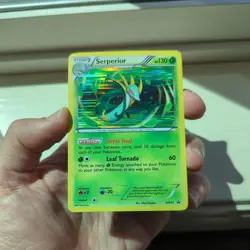 Serperior BW20 Black & White Black Star Promo Holo Pokemon Card LP - Image 2