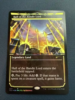MTG Hall of the Bandit Lord (Neon Yellow) - Secret Lair Drop Series NM Foil - Image 1
