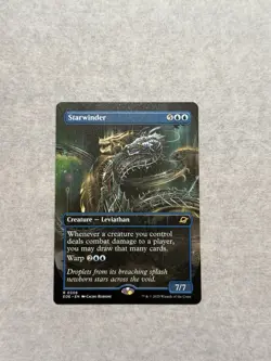 MTG Starwinder #0306 Edge Of Eternities Borderless Leviathan Regular Non-Foil - Image 1