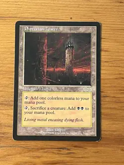 MTG - Magic the Gathering - Phyrexian Tower - Urza’s Saga - Land - Near Mint NM - Image 1