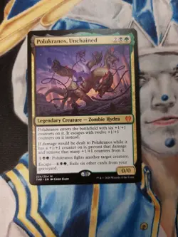Polukranos, Unchained MTG Theros Beyond Death Mythic Creature Near-Mint x1 - Image 1