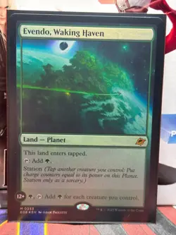 Evendo, Waking Haven Foil Edge of Eternities Gem Mint MTG - Image 1