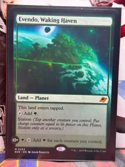 Evendo, Waking Haven Edge of Eternities Gem Mint MTG - Image 1