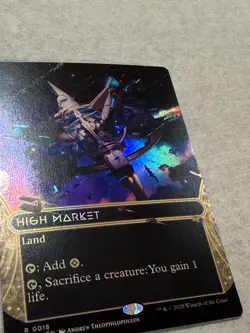 High Market (0018) - Borderless R MTG Edge of Eternities: Stellar Sights Foil - Image 4