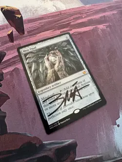 Mox Opal FOIL Modern Masters 2015 Signed by Artist Volkan Baga MTG NM - Image 2
