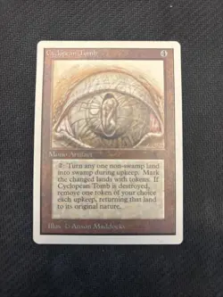 Cyclopean Tomb Unlimited Edition Mtg MP - Image 1