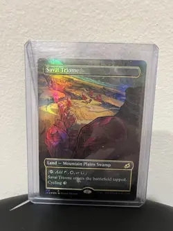 Savai Triome (Showcase) Ikoria Lair of Behemoths Foil MTG - Image 1