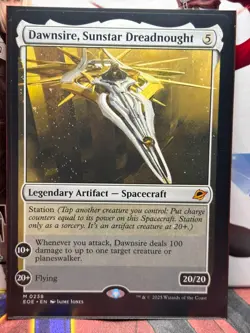 Dawnsire, Sunstar Dreadnought Edge of Eternities Gem Mint MTG - Image 1