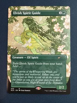 MTG Elvish Spirit Guide (Borderless) - Secret Lair Drop Series (SLD) NM - Image 1