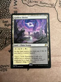 Godless Shrine #254 | Near Mint | Edge of Eternities Magic MTG - Image 1