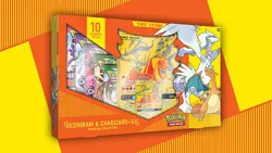 Pokemon TCG Reshiram & Charizard-GX Sealed Premium Collection Box - Image 1