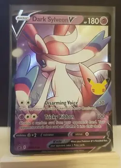 Dark Sylveon V SWSH134 SWSH: Sword & Shield Promo Cards Holo Pokemon Tcg - Image 1
