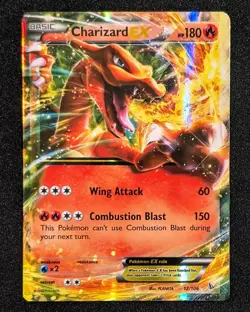 Charizard EX - Flashfire 12/106 Holo Ultra Rare - Lightly Played - Pokemon TCG - Image 1