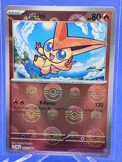 Victini 012/086 Pokeball Reverse Holo - Promo - Pokemon Black And White - Image 1