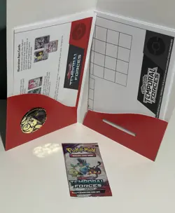 Pokemon Trade & Play Scarlet/Violet Temporal Forces Cards, Coin & Activities - Image 5