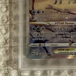 Pokemon Glaceon VSTAR Crown Zenith Galarian Gallery Full Alt Art #GG40 PSA 10 - Image 4