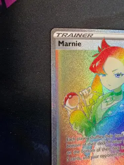 Marnie (Secret) 208/202 Pokemon TCG SWSH01: Sword & Shield Holo NM/M - Image 4