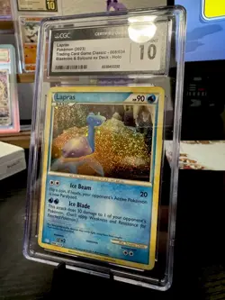 CGC 10 GEM MINT - LAPRAS - HOLO RARE - CLB 008/034 - Pokemon TCG Classic Deck - Image 2