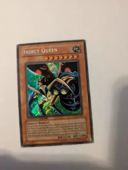 Yugioh Insect Queen CT1-EN005 Limited Edition Secret Rare Holo - Image 1