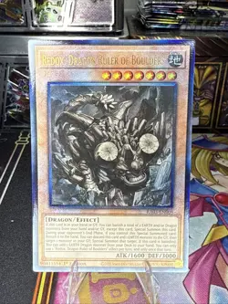 Yugioh! Redox, Dragon Ruler of Boulders RA03-EN008 Prismatic Ultimate Rare (PUR) - Image 1