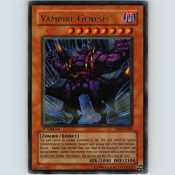 Yugioh Vampire Genesis SD2-EN001 1st Edition Ultra Rare Holo - LP-NM 💎 - Image 1