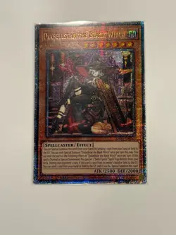 Diabellstar the Black Witch QCR New Art Quarter Century Stampede Yugioh - Image 2