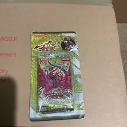 2008 Yugioh 5Ds Crossroads Of Chaos Booster Packs - New / Sealed - Image 1