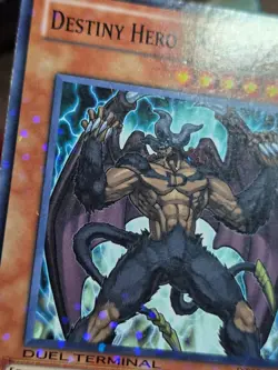 Yugioh Destiny Hero-Malicious DT03-EN055 Duel Terminal Normal Parallel Rare - Image 3