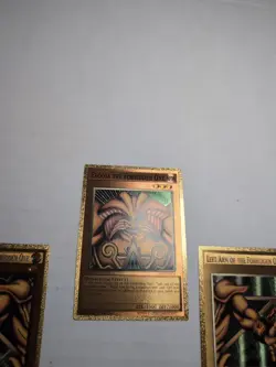 Yugioh Custom Gold Foil Cards Exodia LART-001-005 For Art Purposes - Image 2