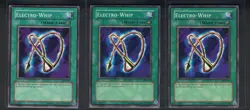 Yugioh Electro-Whip LOB-093 Common Unlimited MP x3 - Image 1
