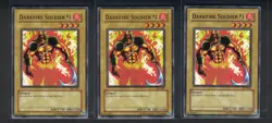 Yugioh Darkfire Soldier #1 PSV-043 Common Unlimited LP x3 - Image 1