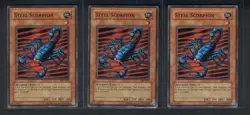 Yugioh Steel Scorpion MRD-029 Common Unlimited LP x3 - Image 1