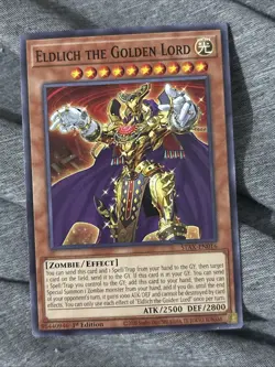 1X NM Eldlich the Golden Lord - STAX-EN016 - Common 1st Edition Yugioh - Image 1