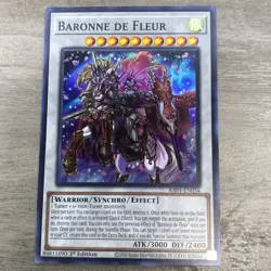 Yugioh! Baronne de Fleur - RA01-EN034 - Super Rare - 1st Edition Near Mint, Engl - Image 1