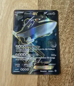 Steelix EX (Full Art) 108/114 XY-Steam Siege Holo NM/M Pokemon Card - Image 2