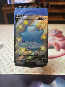 Pokemon TCG Ditto v Shining Fates Holo Card SV118/SV122 NM/M Condition - Image 1