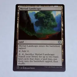 Myriad Landscape 176 MTG Magic the Gathering Trading Card Tc7 - Image 1
