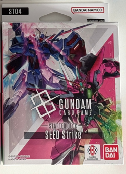 GUNDAM CARD GAME TCG ST04 SEED STRIKE STARTER DECK ENGLISH OPENED - Image 1