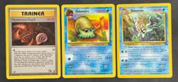 Pokemon Card Lot - Mysterious Fossil/Omanyte/Omastar - Fossil - MP Free Shipping - Image 1