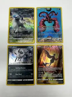 Galarian Moltres Articuno SWSH Promo Absol GG16 097/189 Pokemon Card Lot NM - Image 1