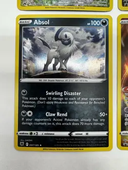 Galarian Moltres Articuno SWSH Promo Absol GG16 097/189 Pokemon Card Lot NM - Image 4