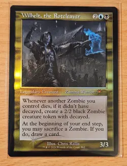 Wilhelt, the Rotcleaver (Retro Frame) Secret Lair Drop Foil *ACTUAL CARD SHOWN* - Image 1